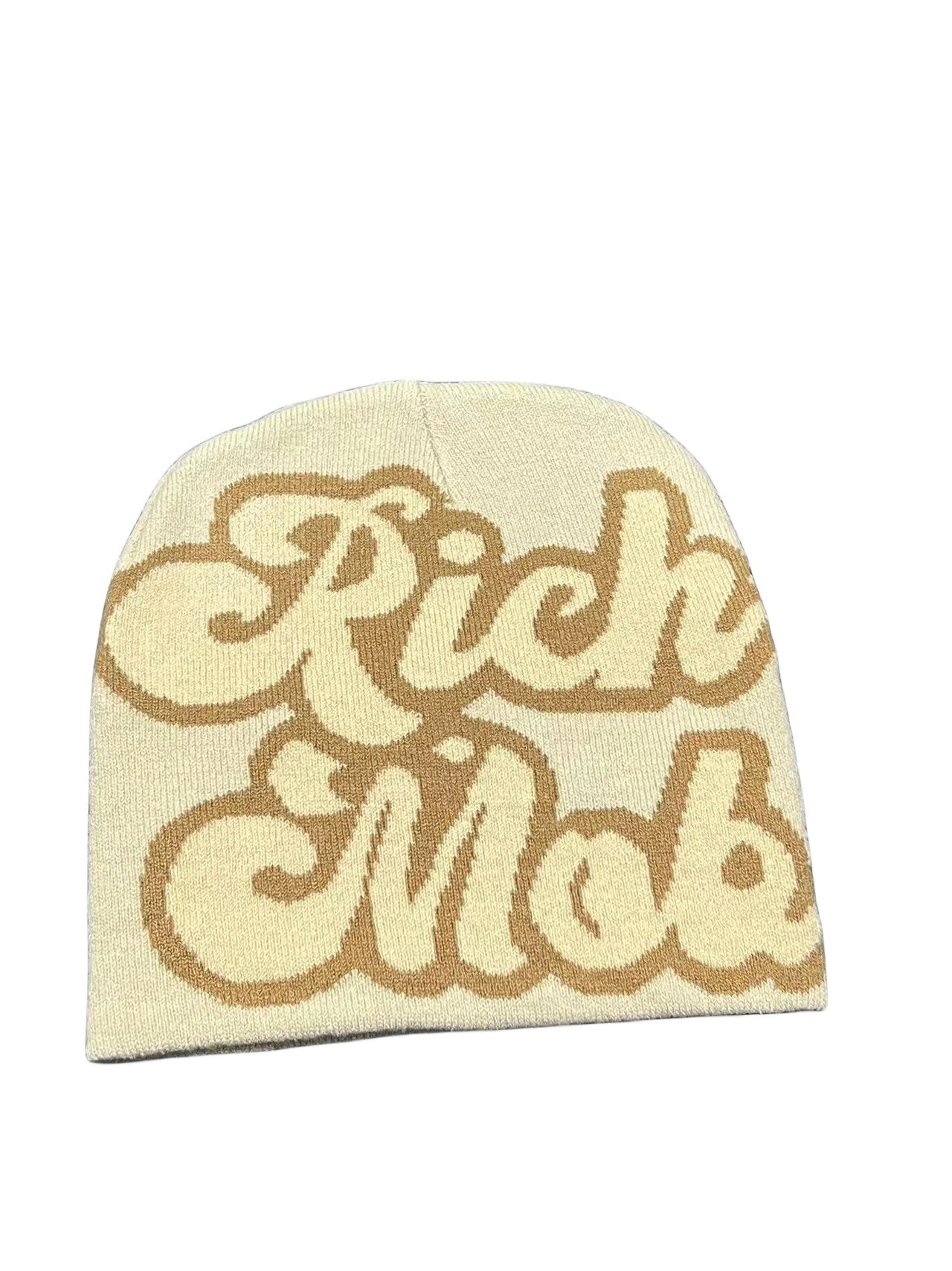 &quot;Rich Mob&quot; Knitted Beanies