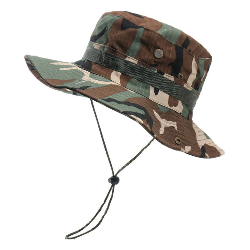 Camouflage Outdoor Sun-proof And Breathable Sun Hat