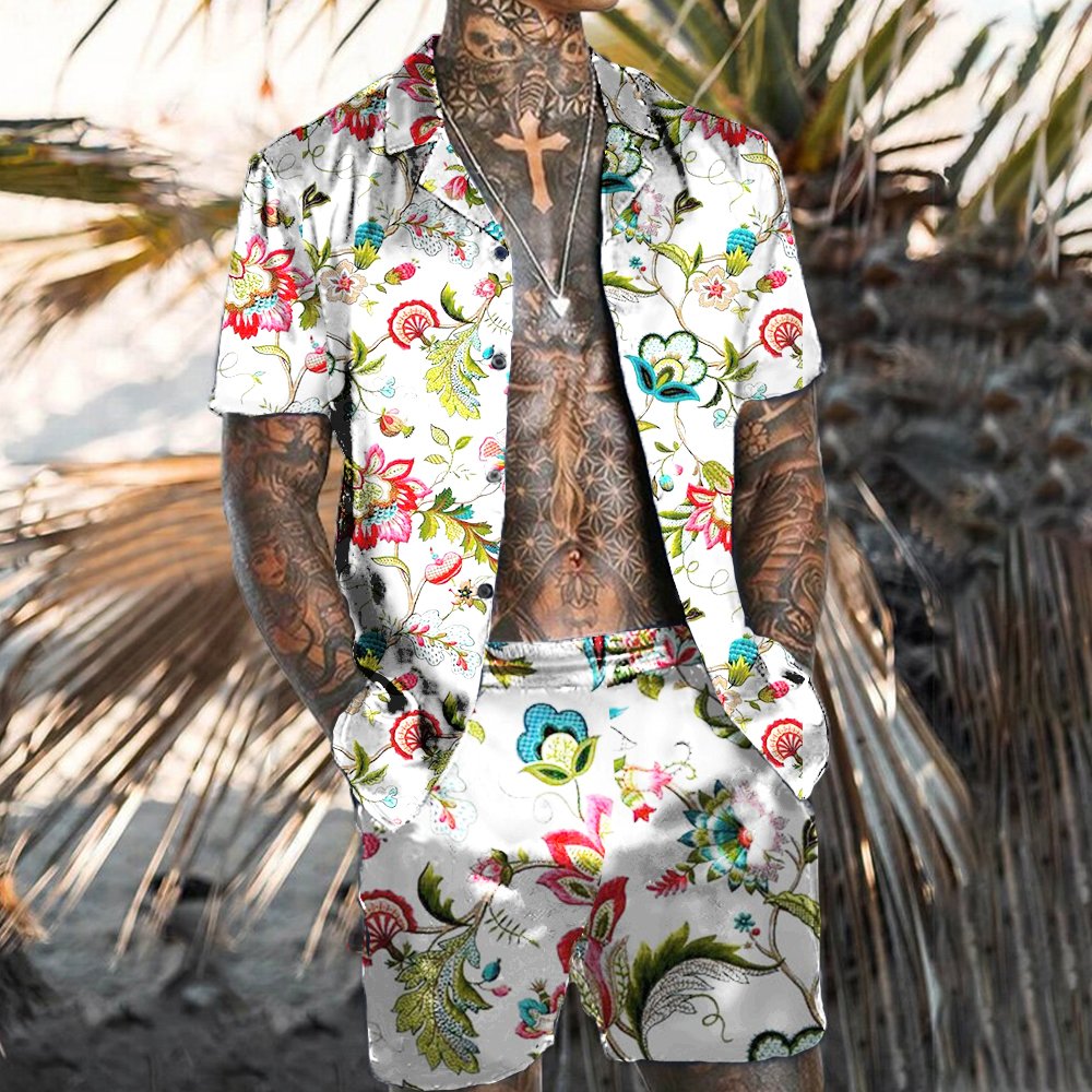 Loose Shirt Casual Men&