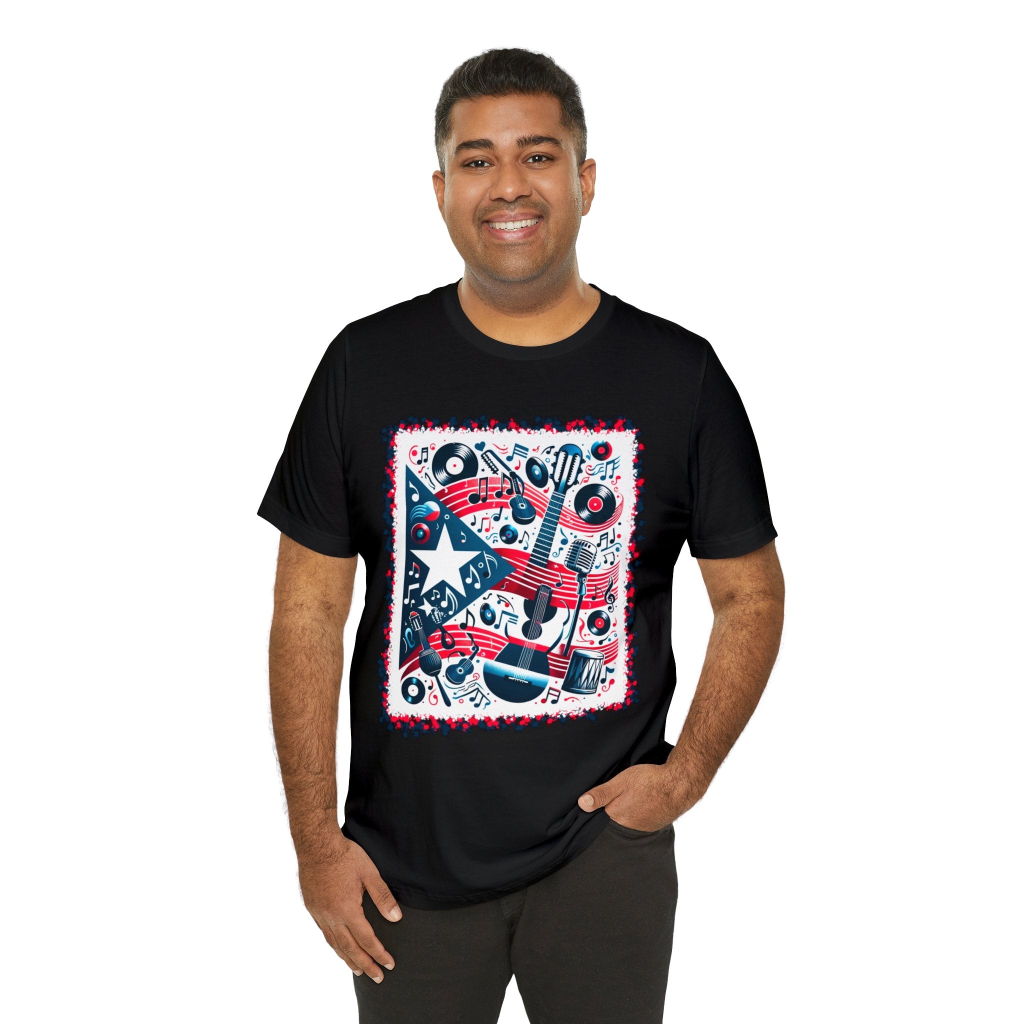 Puerto Rican Rhythm - Unisex Jersey Short Sleeve Tee