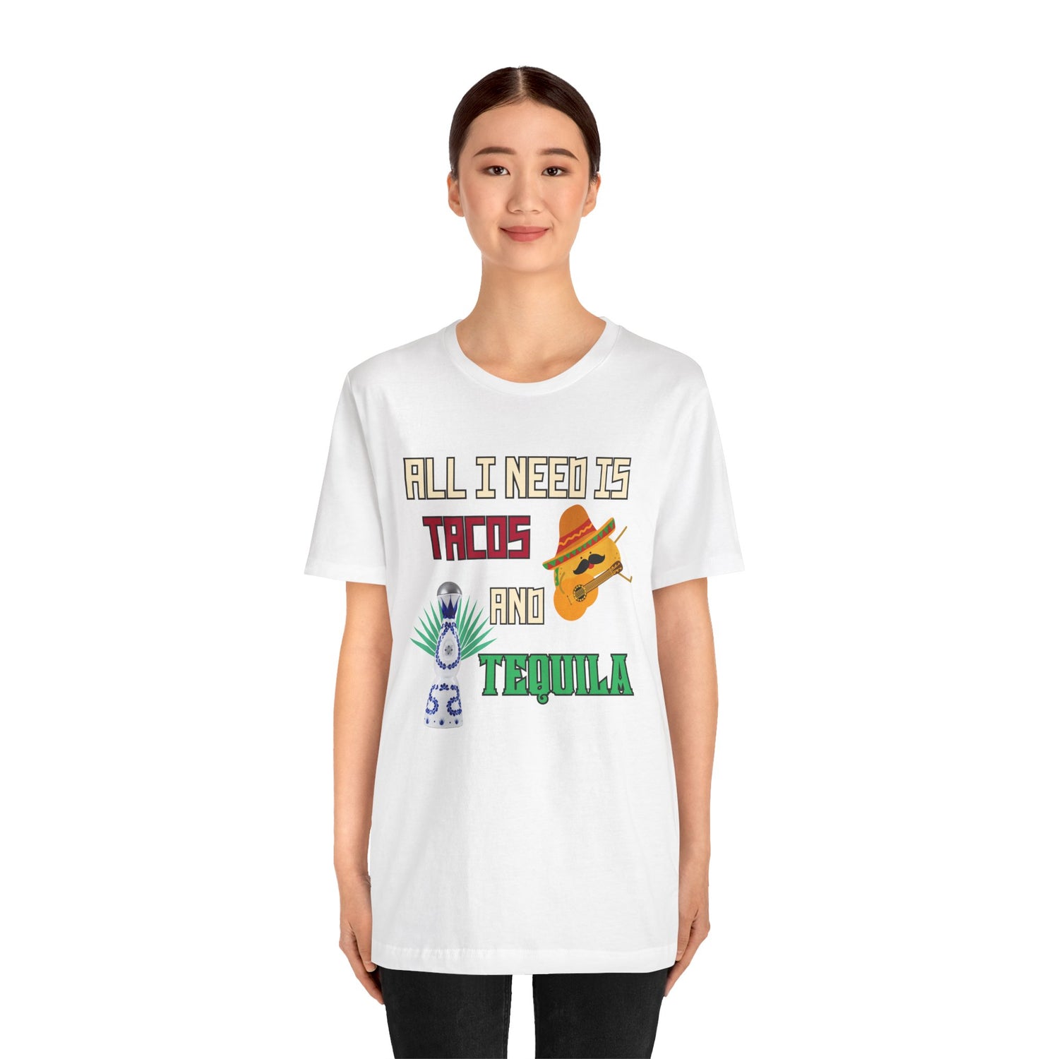 Tacos & Tequila - Unisex Jersey Short Sleeve Tee
