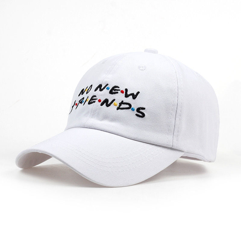 No New Friends Adjustable Hat