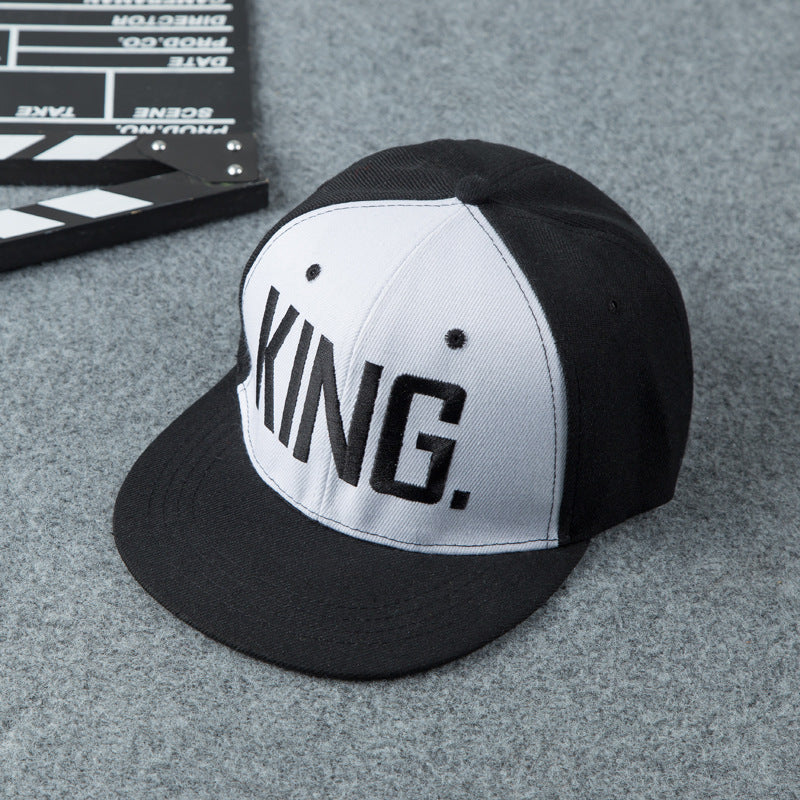King & Queen Embroidered Hats