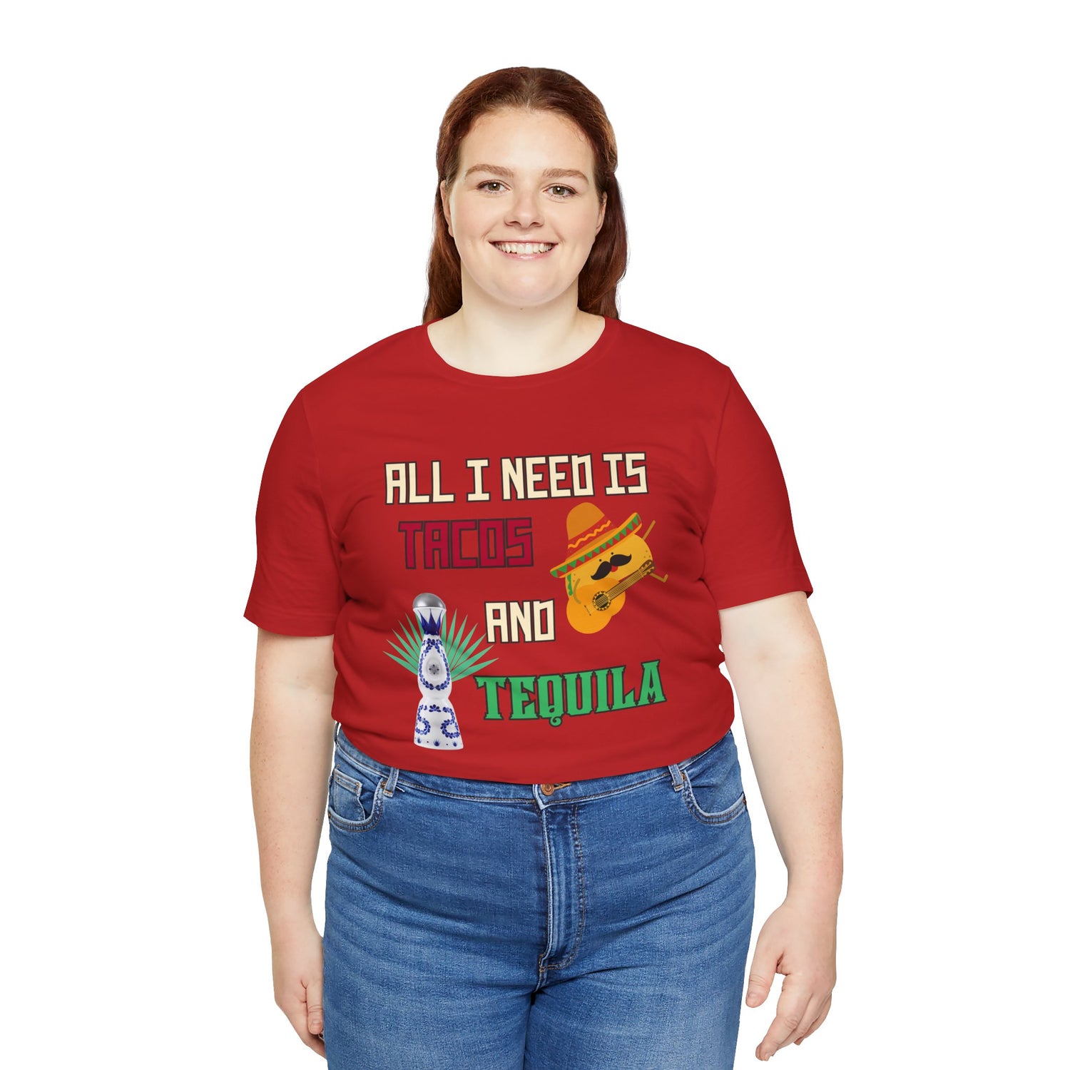 Tacos & Tequila - Unisex Jersey Short Sleeve Tee