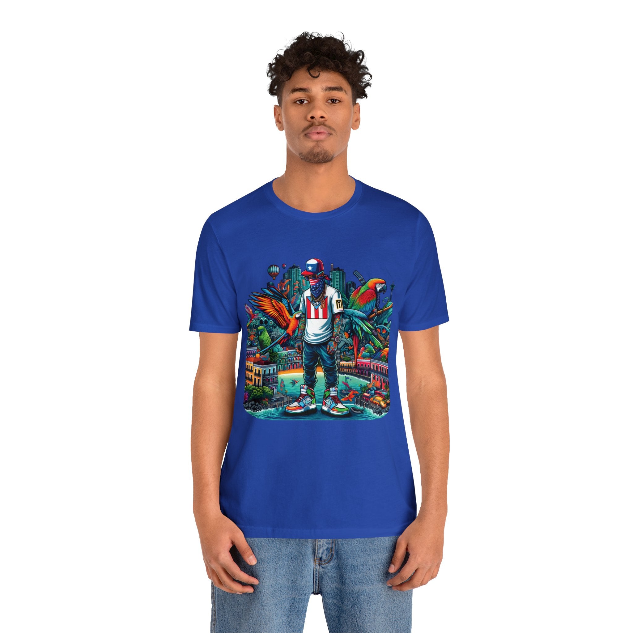 Tropical City Unisex Jersey Short Sleeve Tee