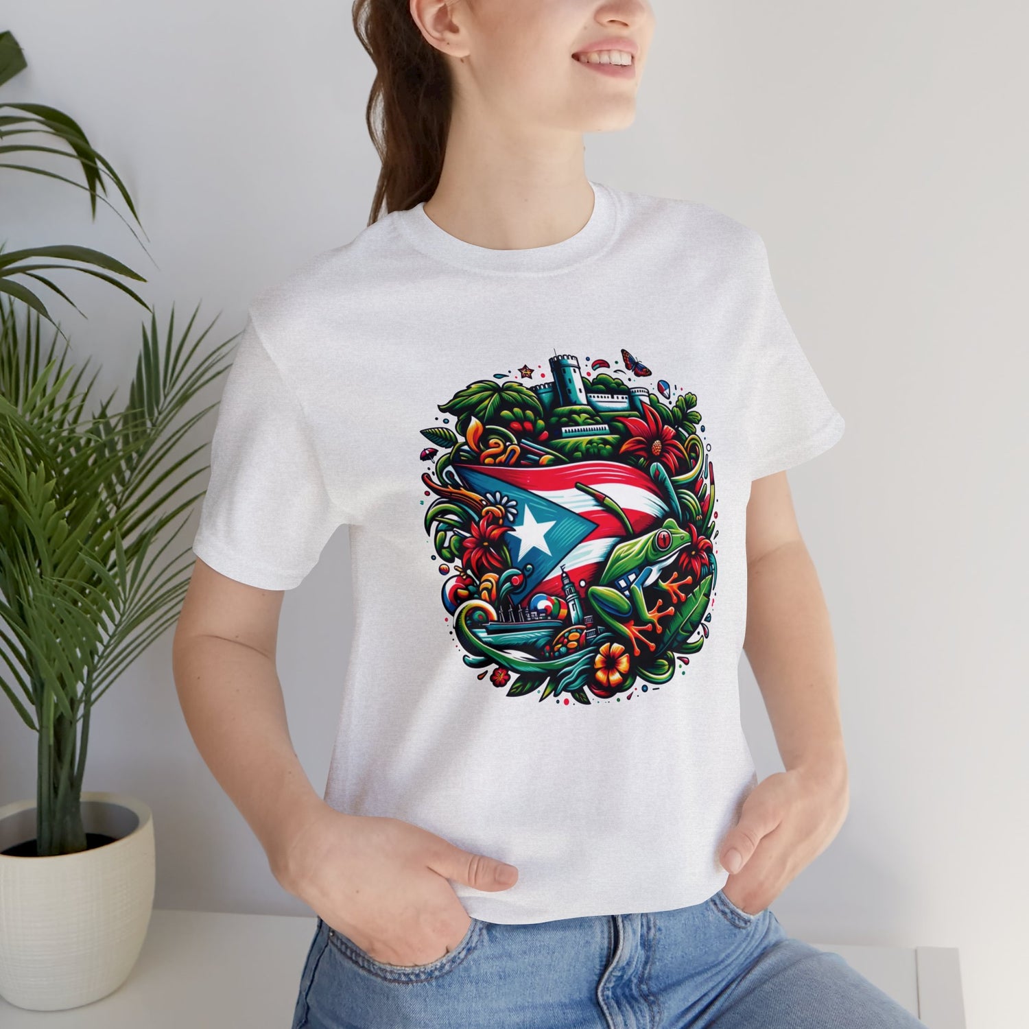 Puerto Rican Vibes - Unisex Jersey Short Sleeve Tee