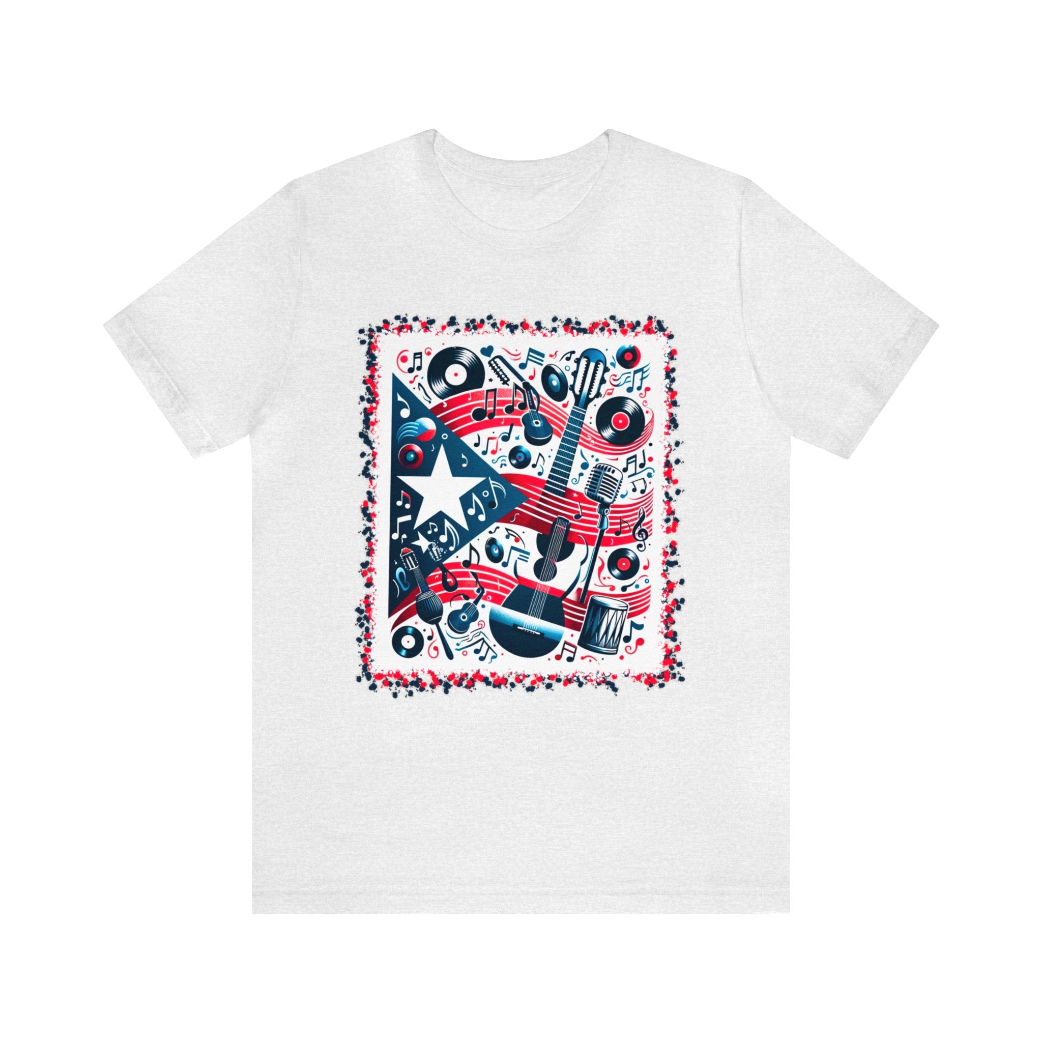 Puerto Rican Rhythm - Unisex Jersey Short Sleeve Tee