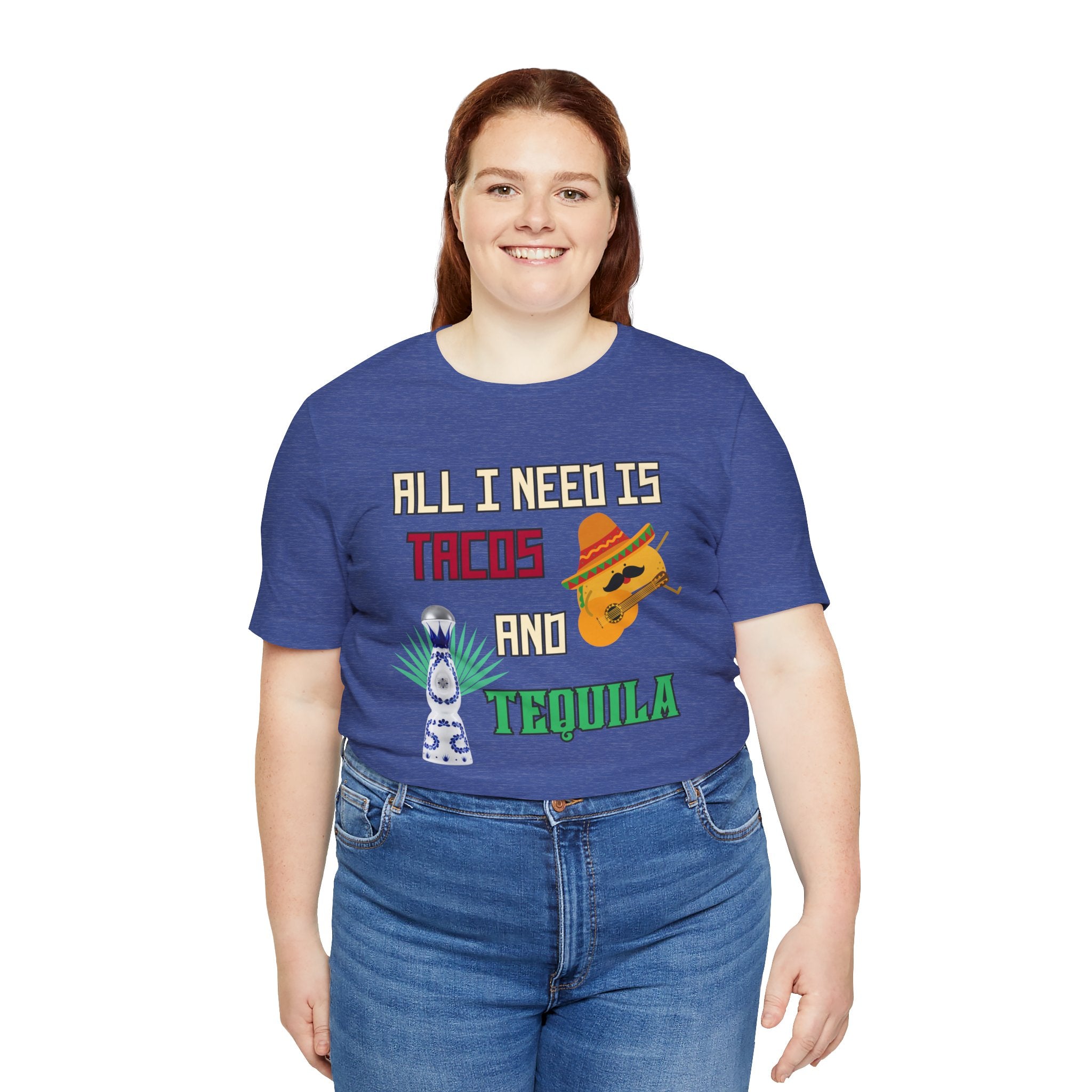 Tacos & Tequila - Unisex Jersey Short Sleeve Tee