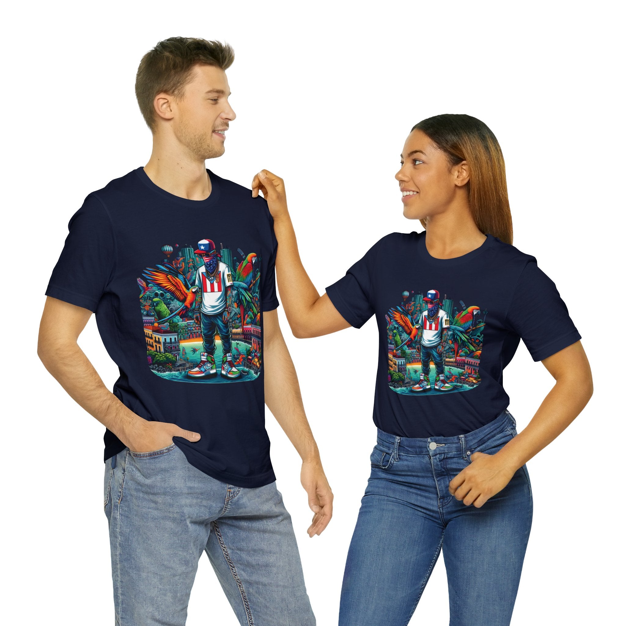 Tropical City Unisex Jersey Short Sleeve Tee