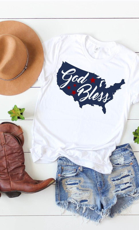 God Bless America Graphic Tee