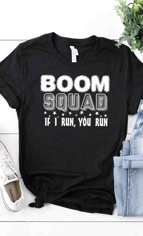 Firework Boom Squad PLUS Size Graphic Tee
