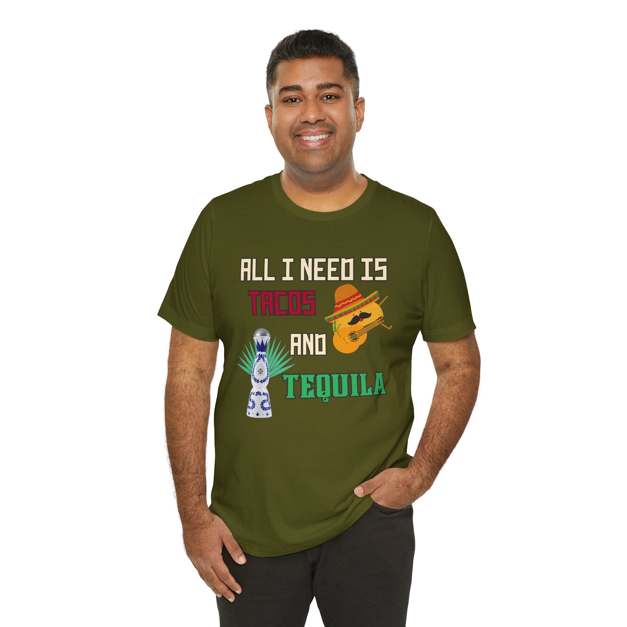 Tacos & Tequila - Unisex Jersey Short Sleeve Tee