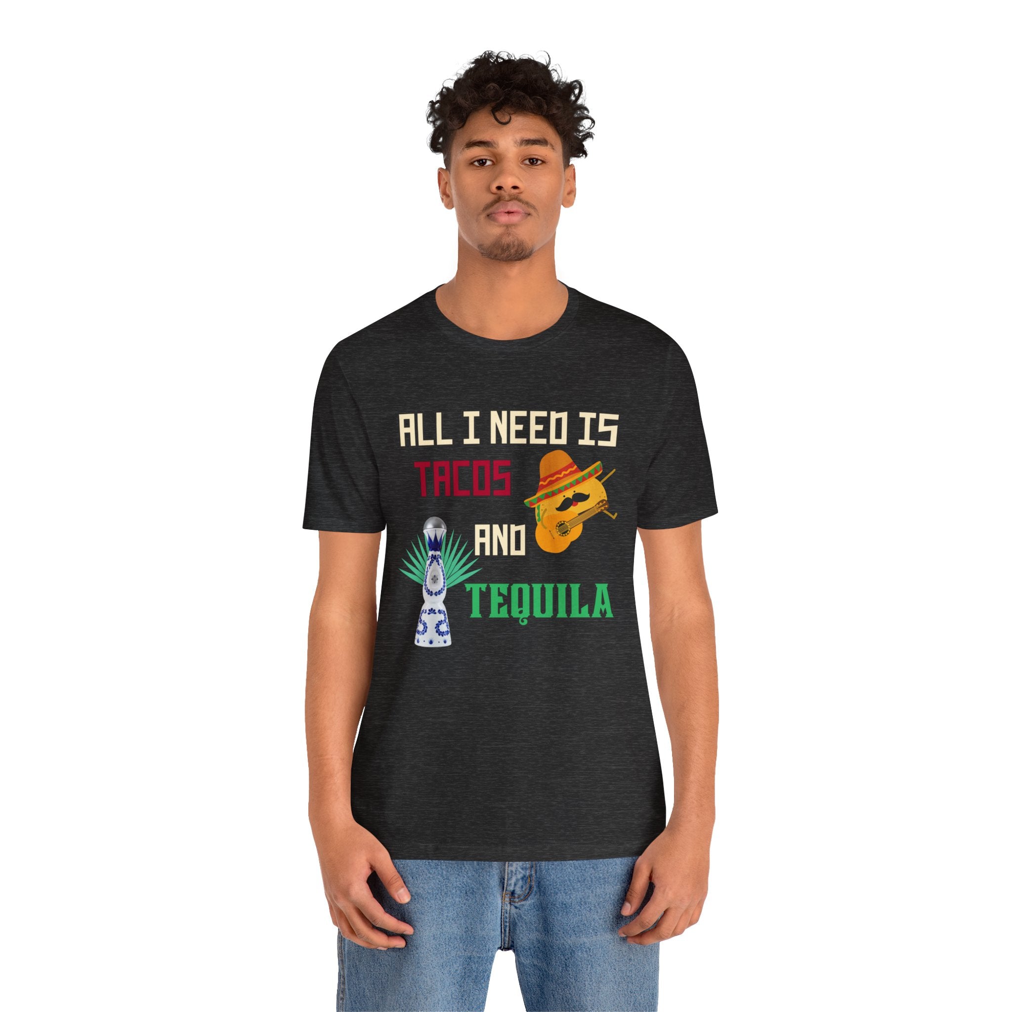 Tacos & Tequila - Unisex Jersey Short Sleeve Tee