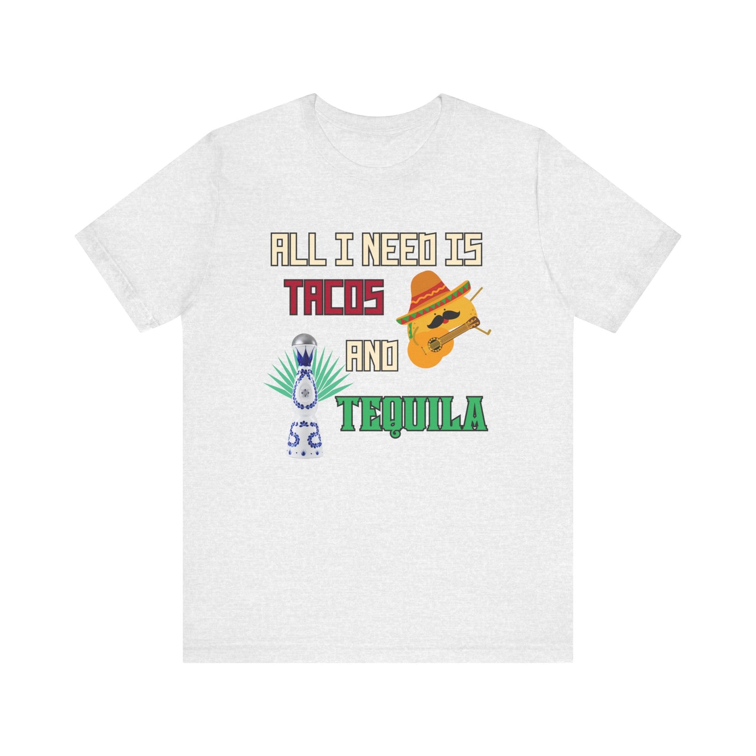 Tacos & Tequila - Unisex Jersey Short Sleeve Tee