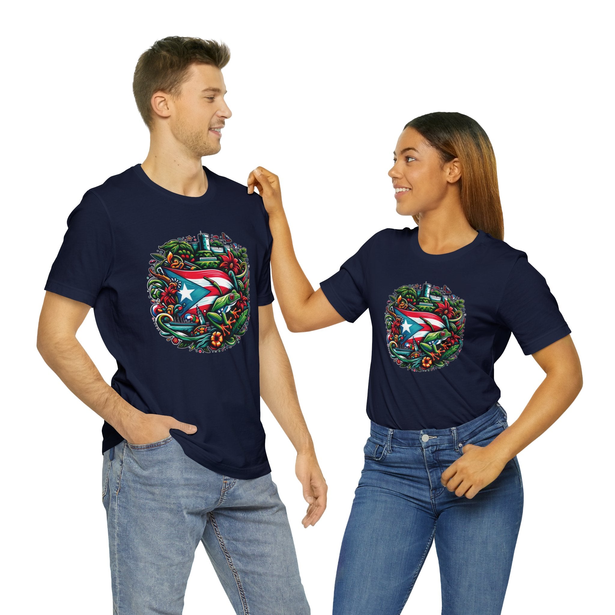Puerto Rican Vibes - Unisex Jersey Short Sleeve Tee