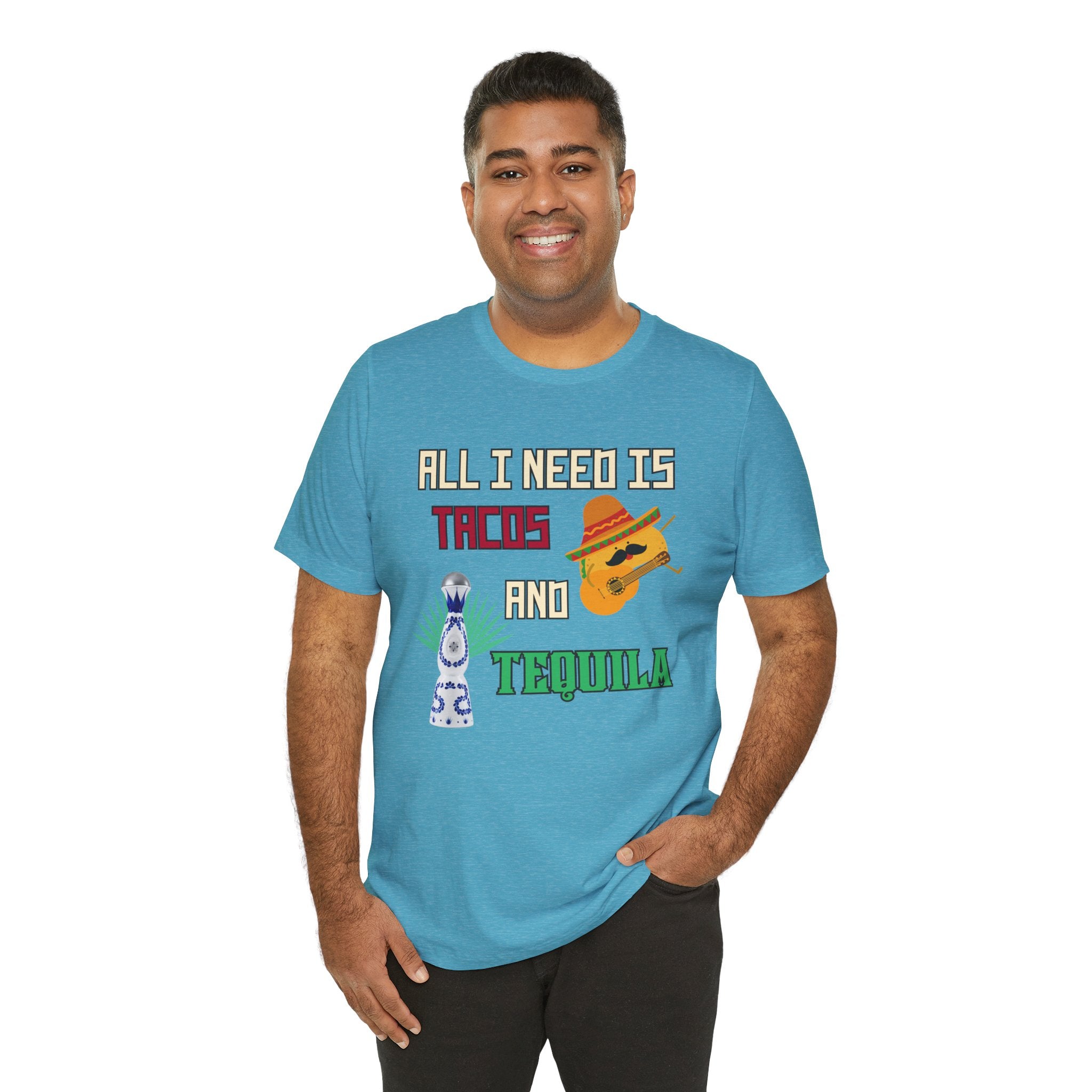 Tacos & Tequila - Unisex Jersey Short Sleeve Tee