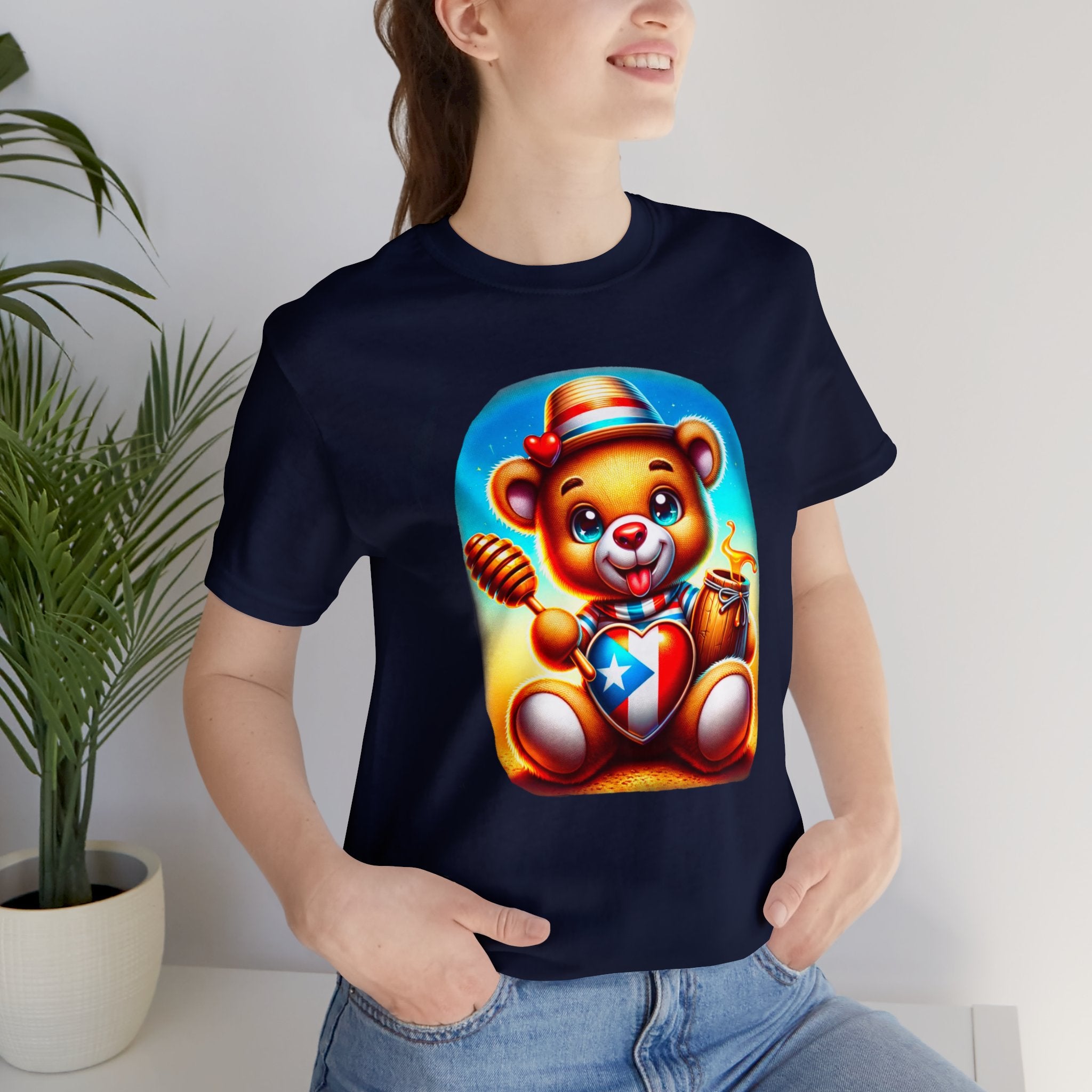 Honey Bear PR- Unisex Jersey Short Sleeve Tee