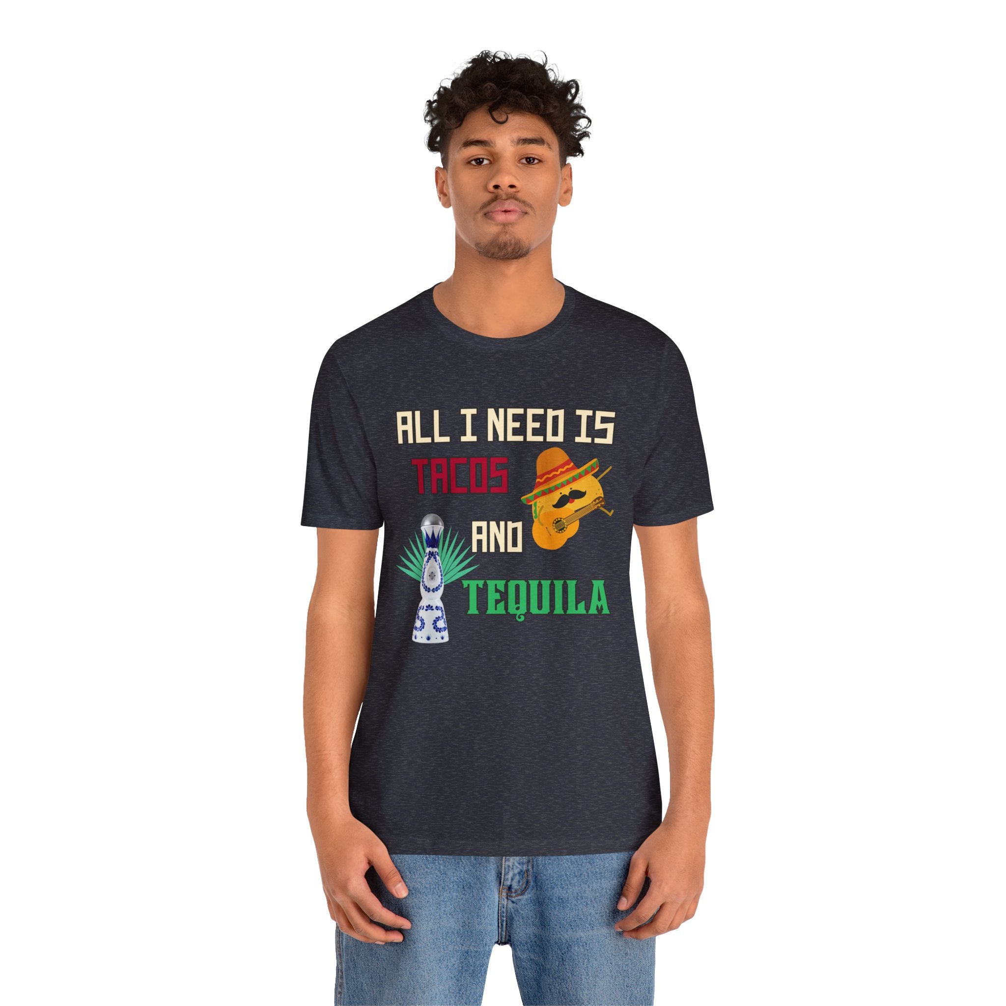 Tacos & Tequila - Unisex Jersey Short Sleeve Tee