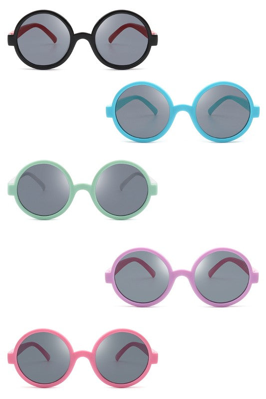 Children Circle Round Kids Polarized Sunglasses