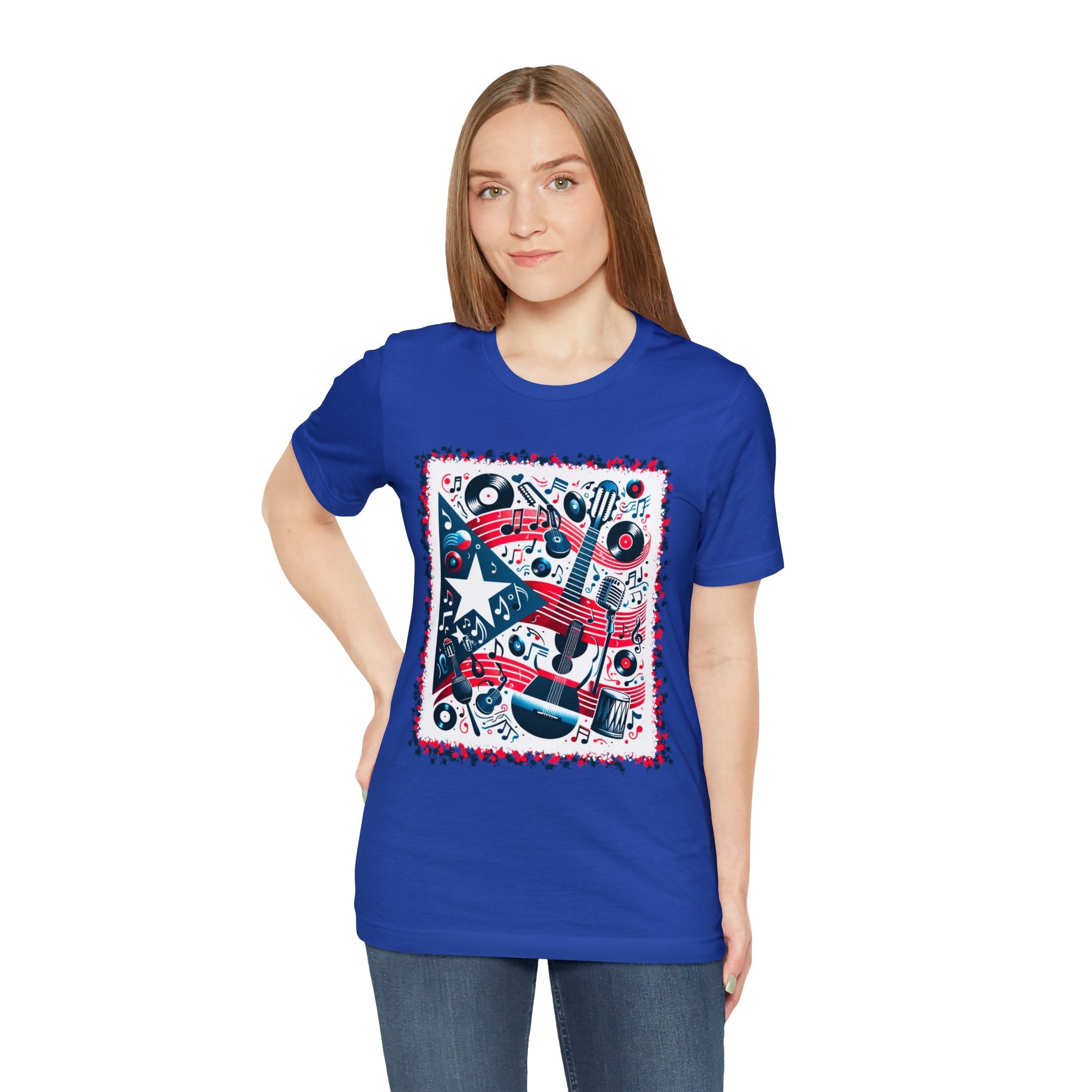 Puerto Rican Rhythm - Unisex Jersey Short Sleeve Tee