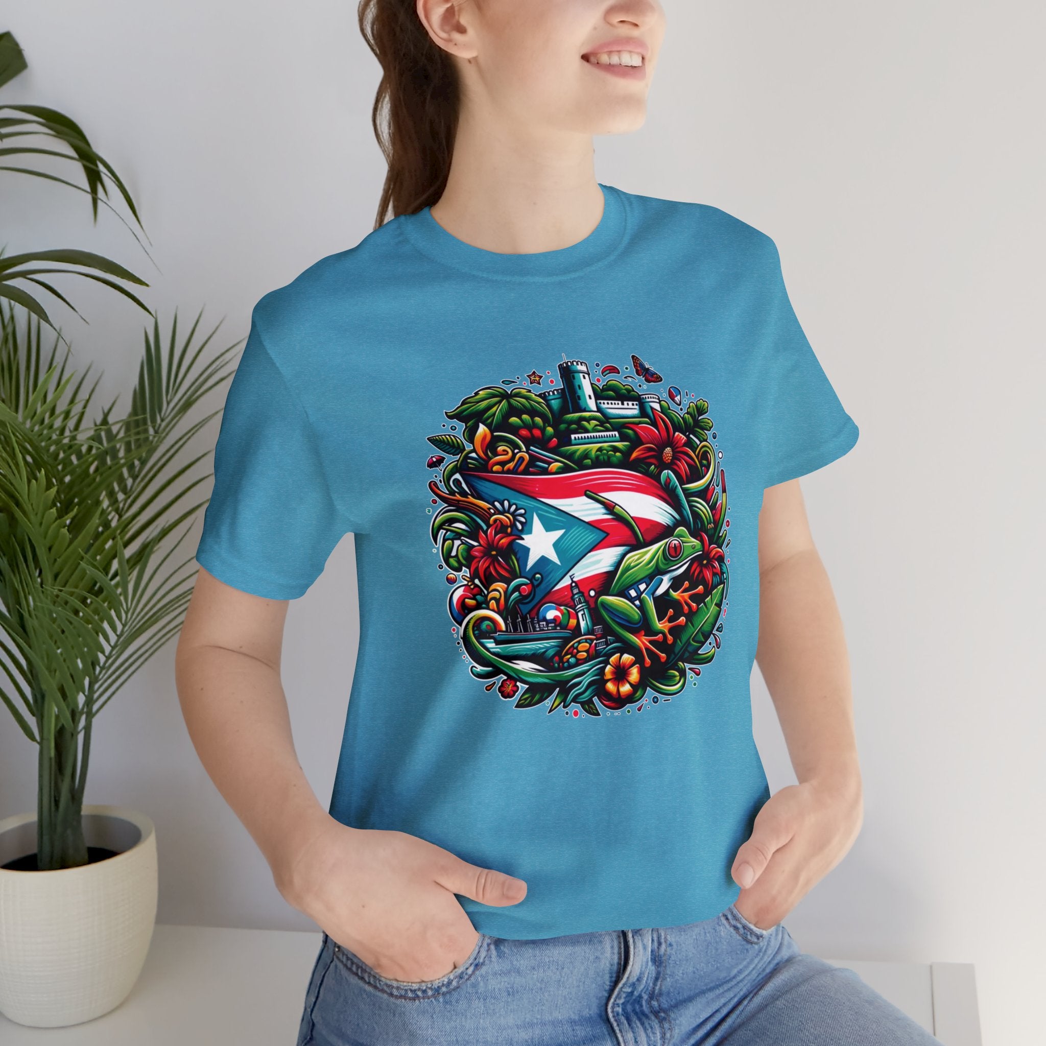 Puerto Rican Vibes - Unisex Jersey Short Sleeve Tee