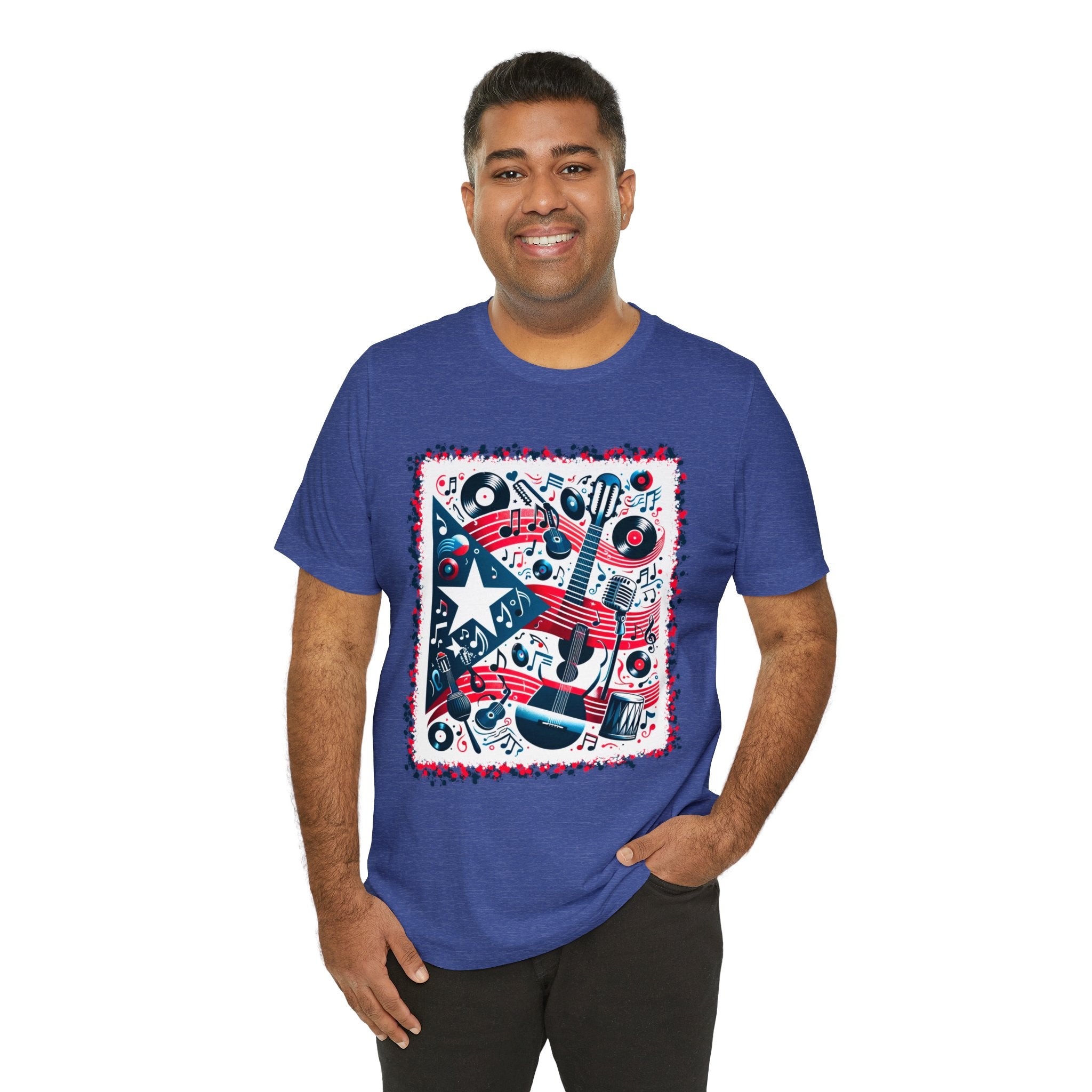 Puerto Rican Rhythm - Unisex Jersey Short Sleeve Tee