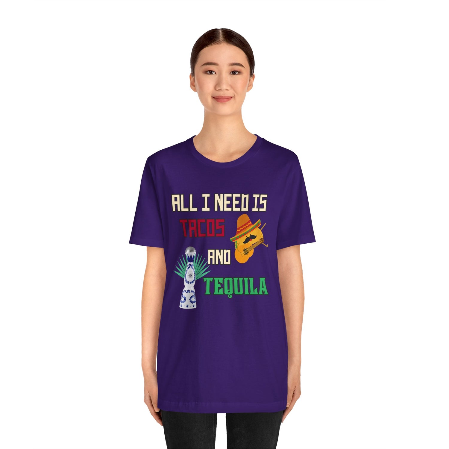 Tacos & Tequila - Unisex Jersey Short Sleeve Tee