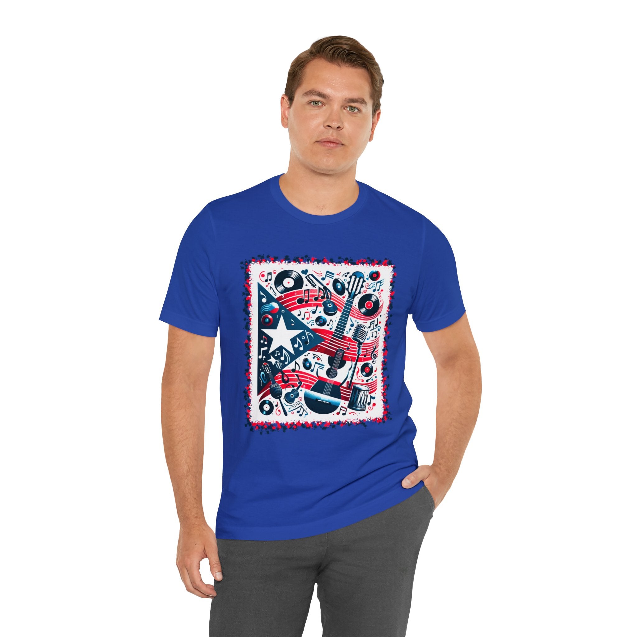 Puerto Rican Rhythm - Unisex Jersey Short Sleeve Tee