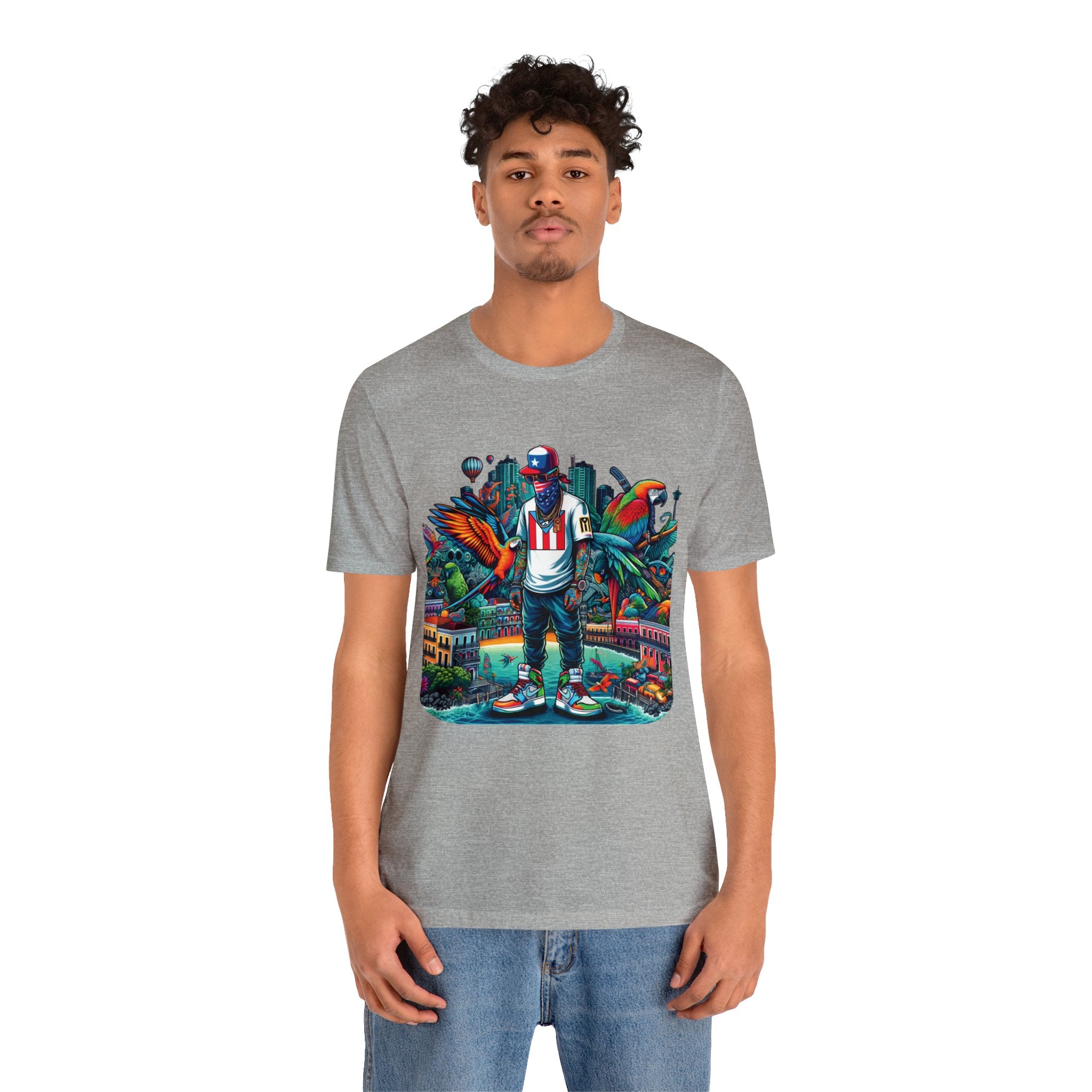 Tropical City Unisex Jersey Short Sleeve Tee