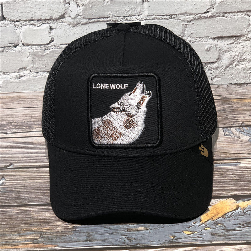 Lone Wolf Mesh Trucker Hat