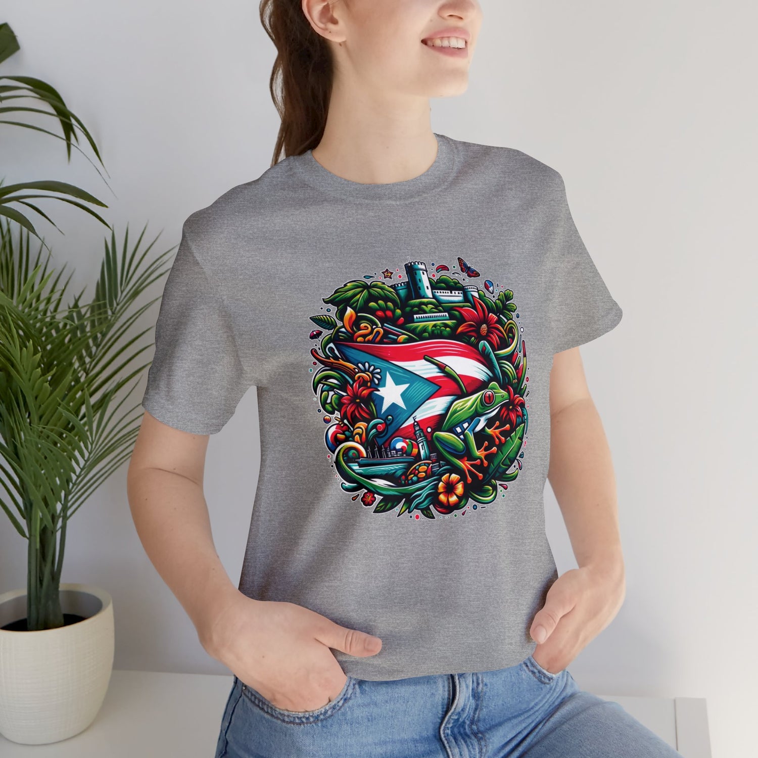 Puerto Rican Vibes - Unisex Jersey Short Sleeve Tee