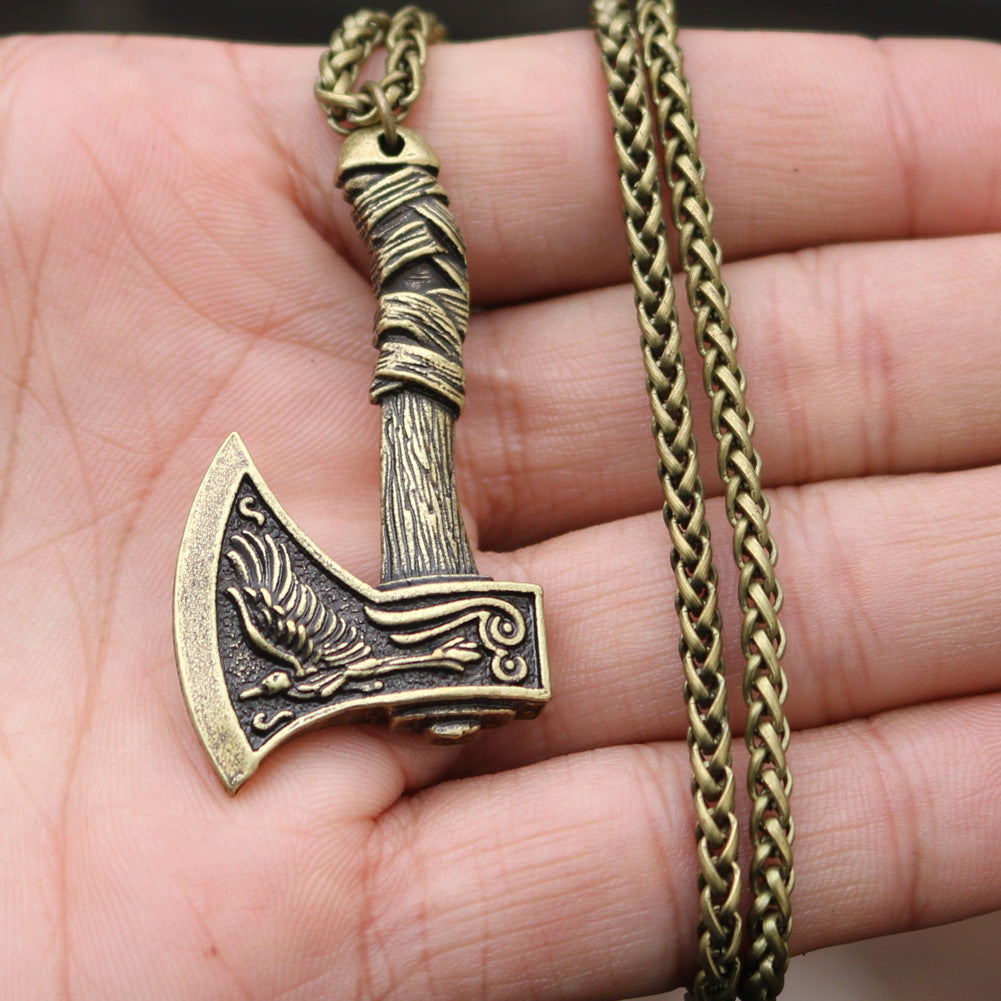 Double Axe Pendant Men&