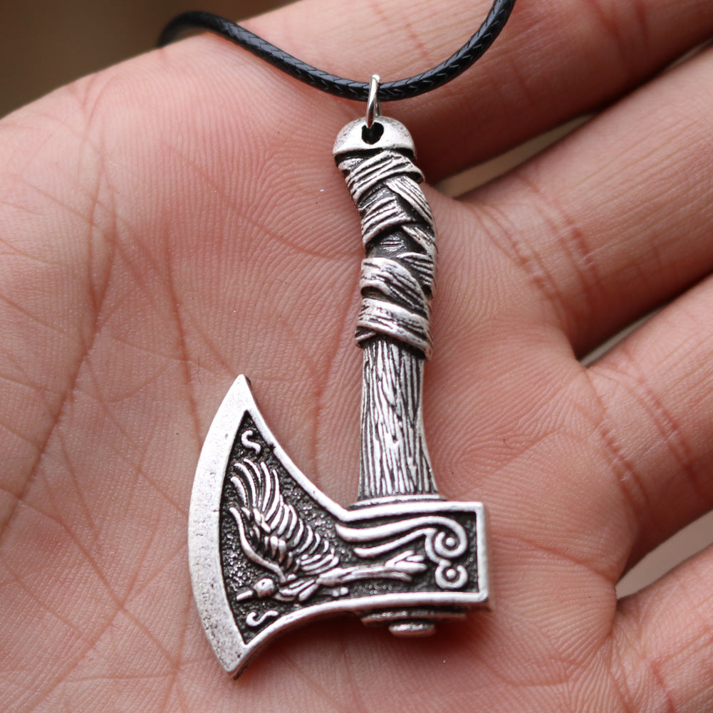 Double Axe Pendant Men&