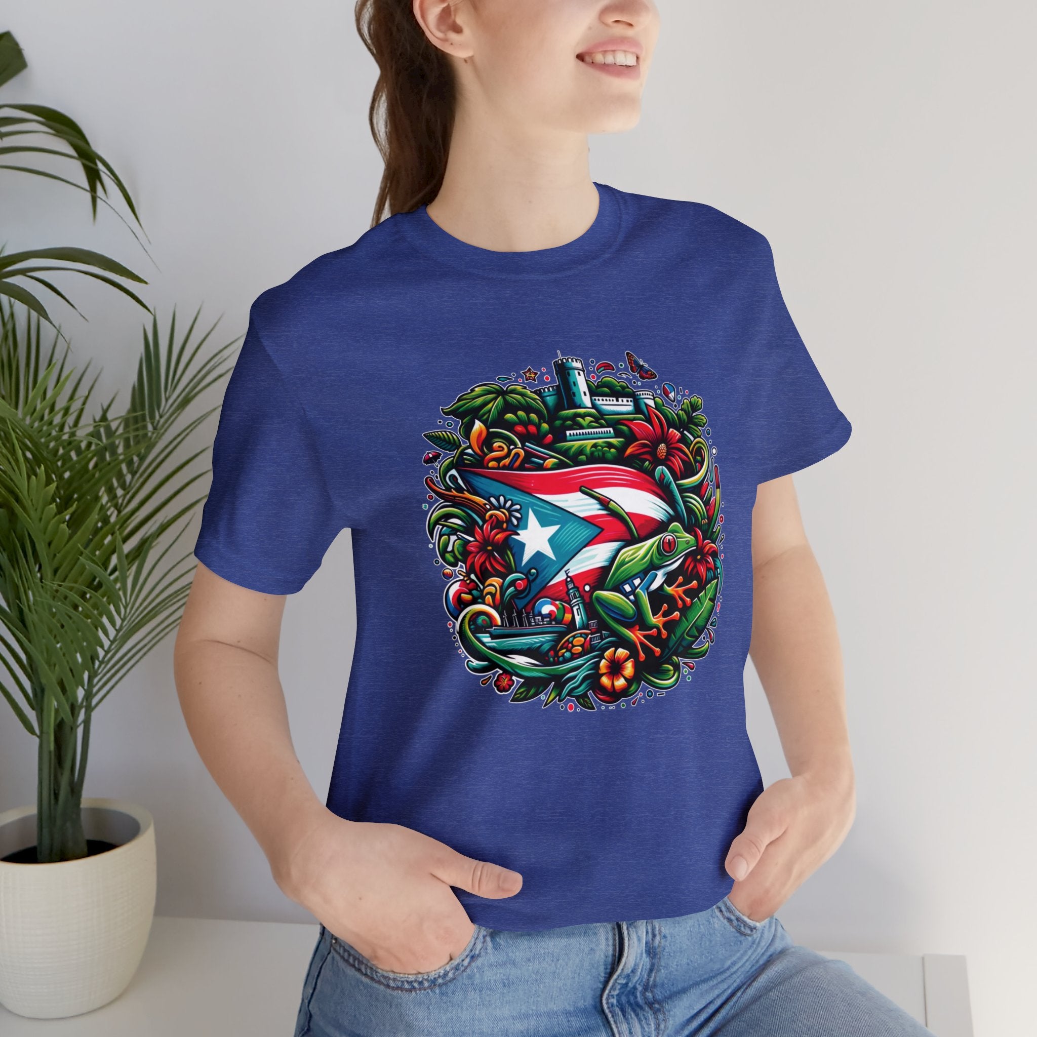 Puerto Rican Vibes - Unisex Jersey Short Sleeve Tee
