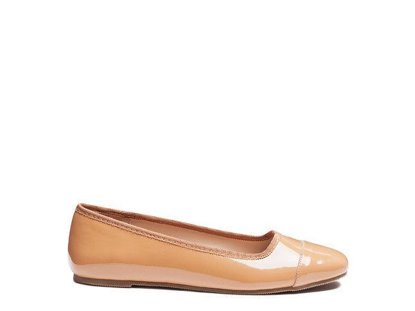 CAMELLA ROUND TOE BALLERINA FLAT SHOES