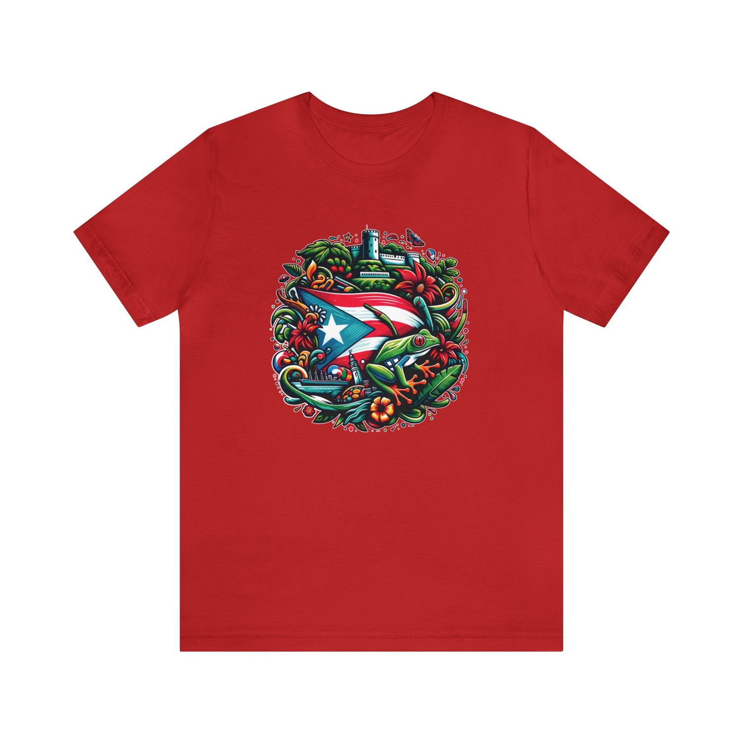 Puerto Rican Vibes - Unisex Jersey Short Sleeve Tee