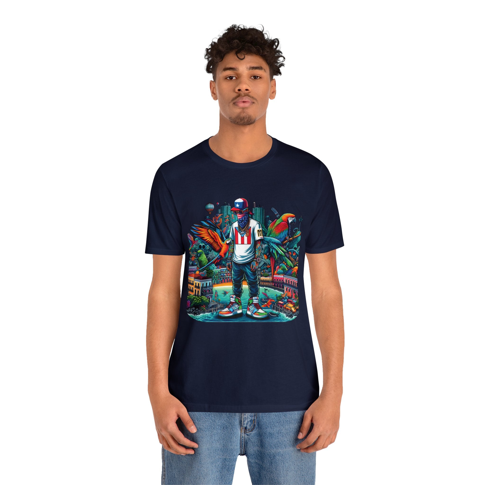 Tropical City Unisex Jersey Short Sleeve Tee