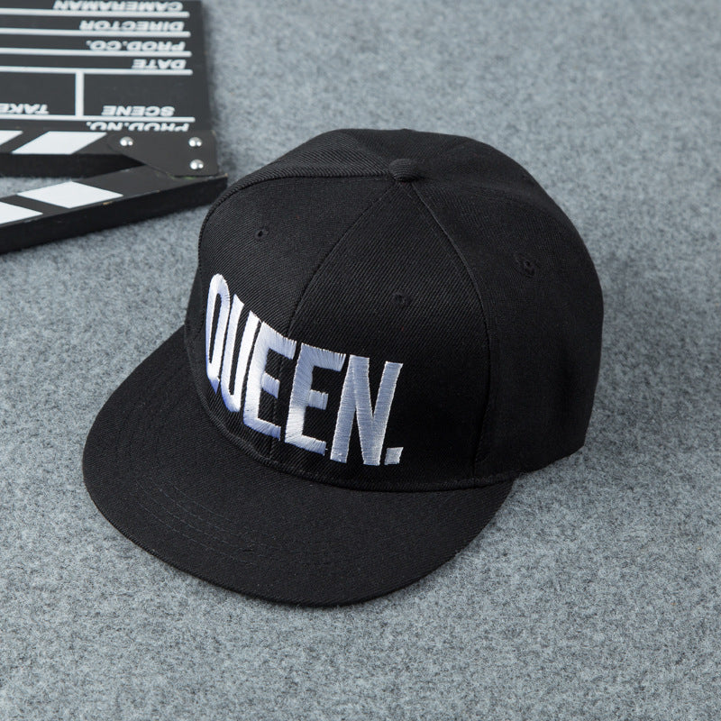 King & Queen Embroidered Hats