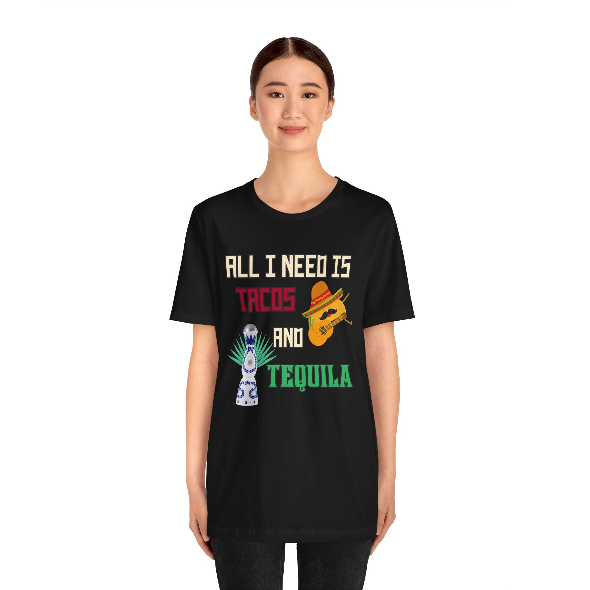 Tacos & Tequila - Unisex Jersey Short Sleeve Tee