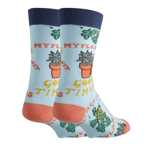 Wet My Plants - Mens Crew Socks