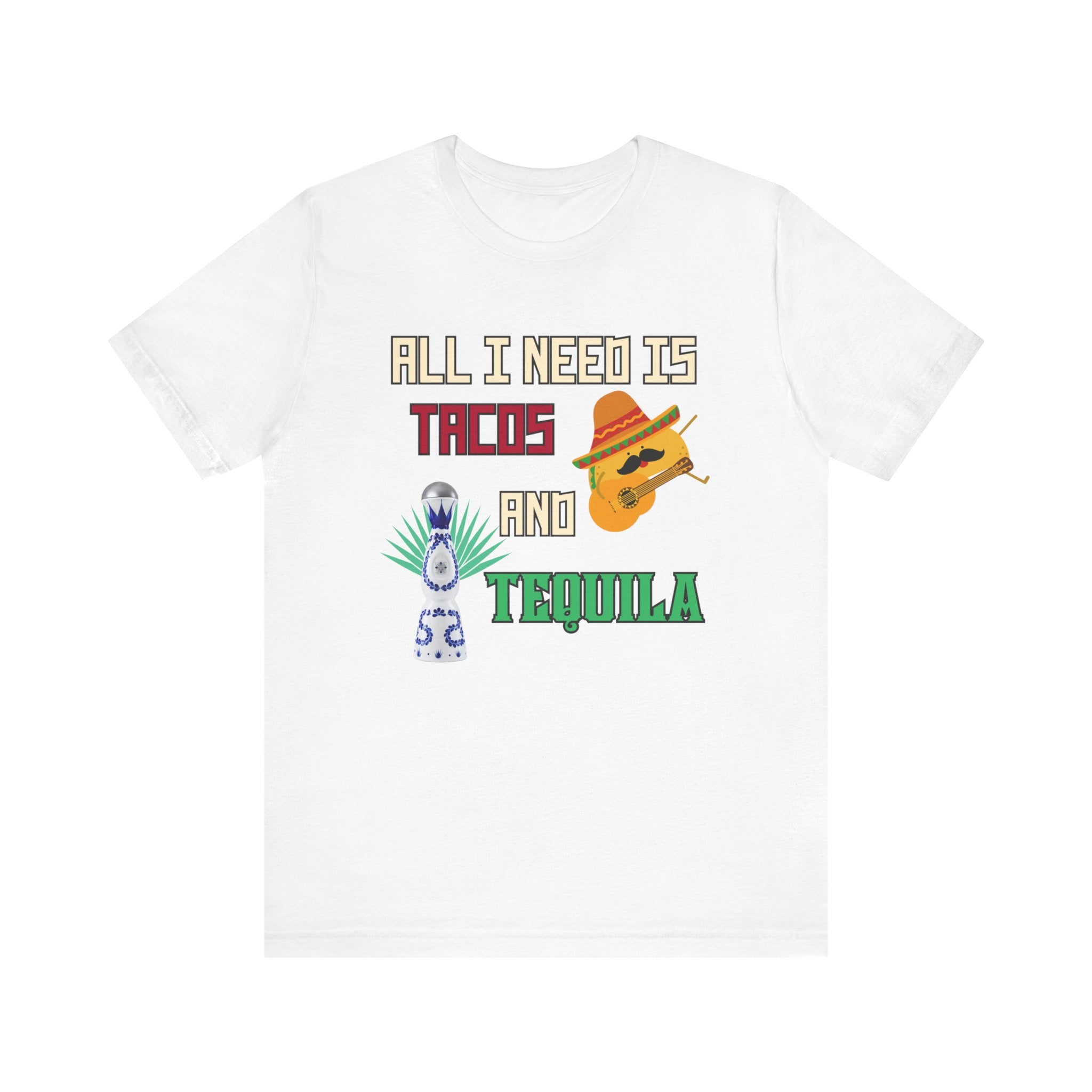 Tacos & Tequila - Unisex Jersey Short Sleeve Tee