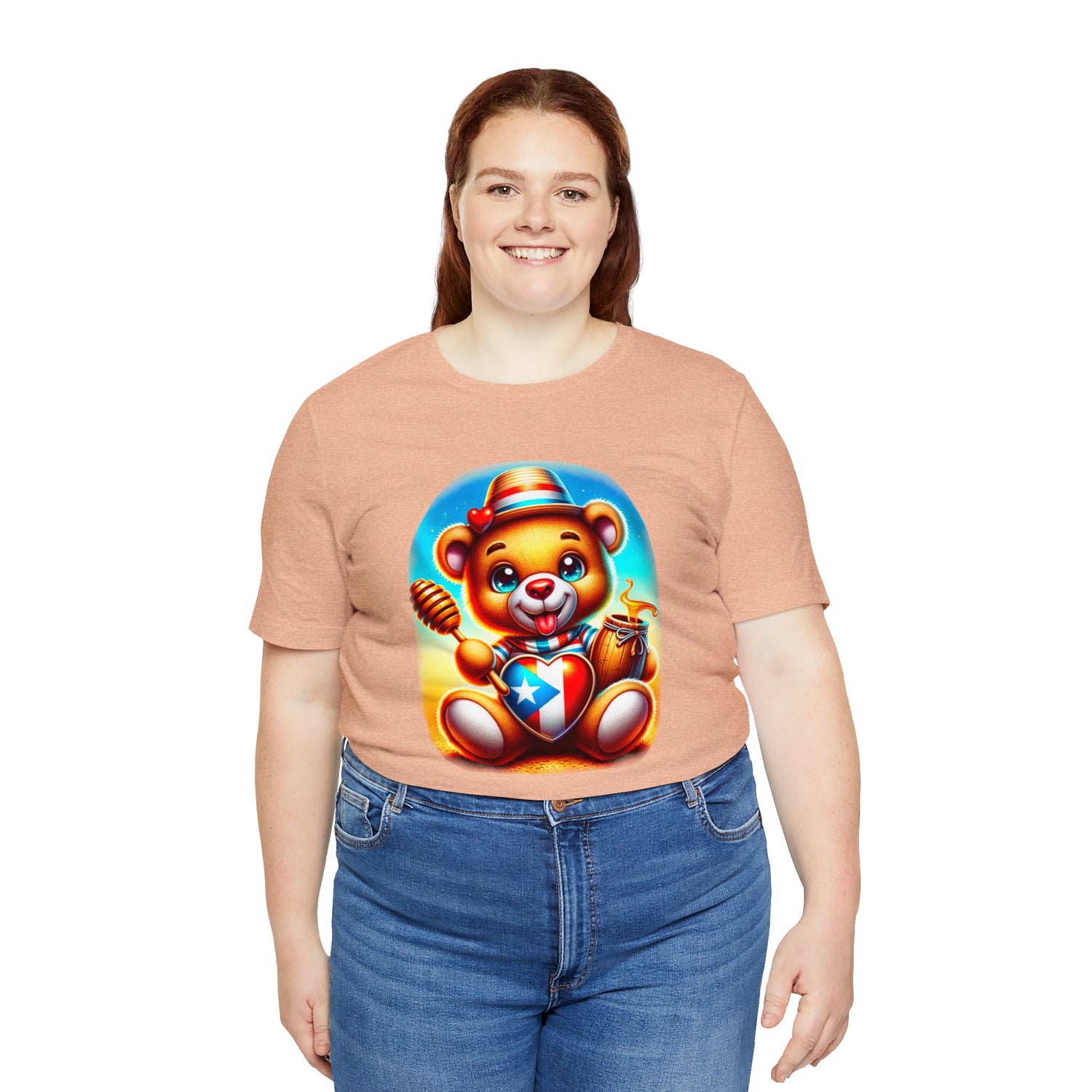 Honey Bear PR- Unisex Jersey Short Sleeve Tee