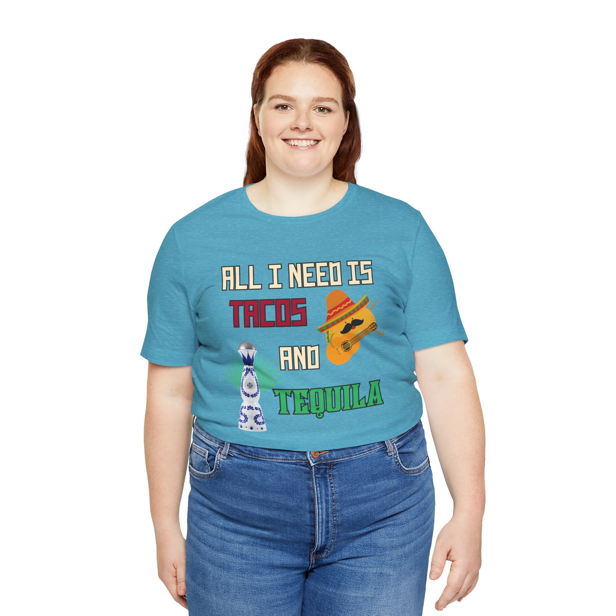 Tacos & Tequila - Unisex Jersey Short Sleeve Tee