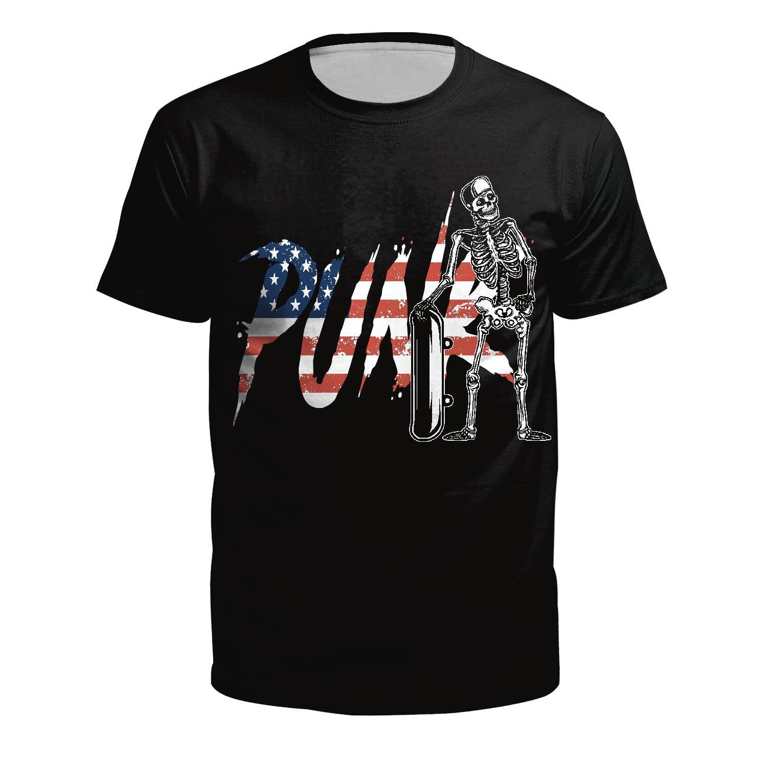 Summer Cross-border Independence Day Clothing Men&