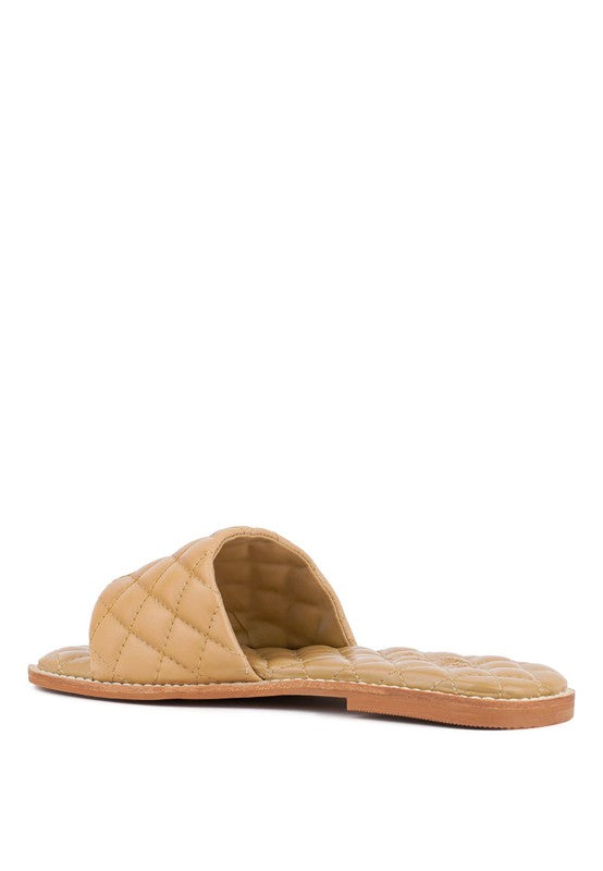 ODALTA Handcrafted Quilted Summer Flats