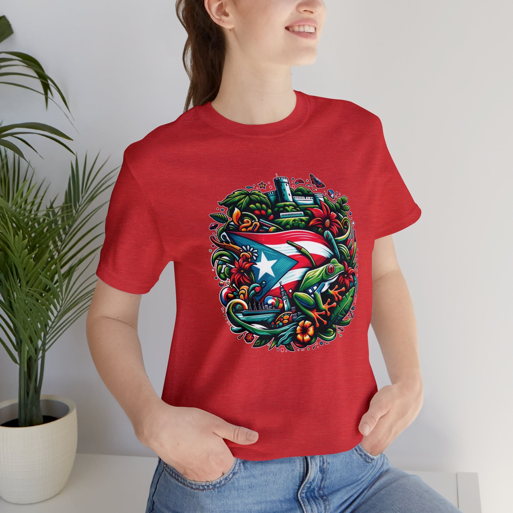 Puerto Rican Vibes - Unisex Jersey Short Sleeve Tee