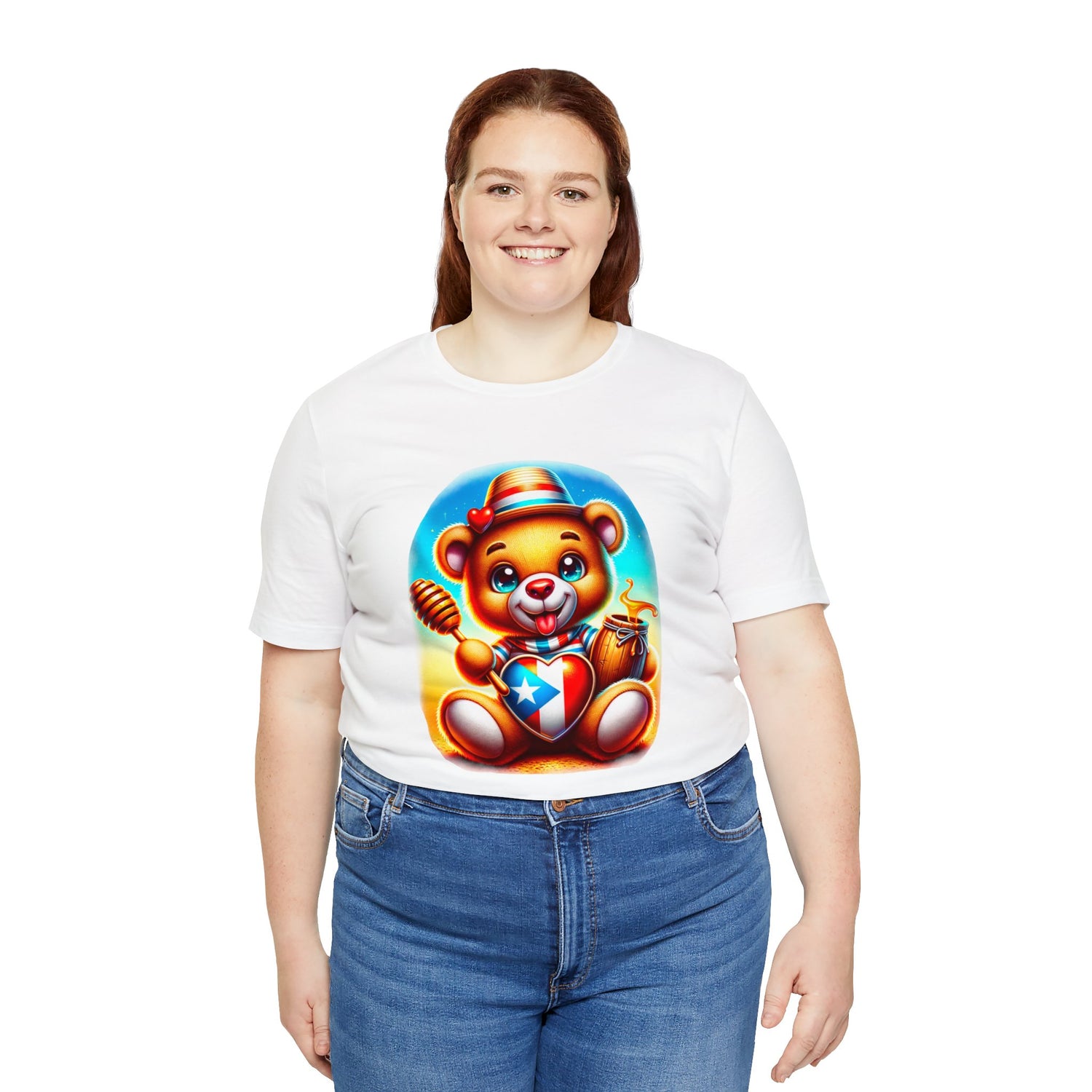 Honey Bear PR- Unisex Jersey Short Sleeve Tee
