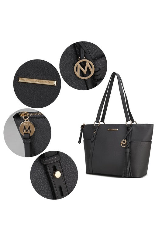 MKF Gloria Tote bag Vegan Leather Women by Mia k