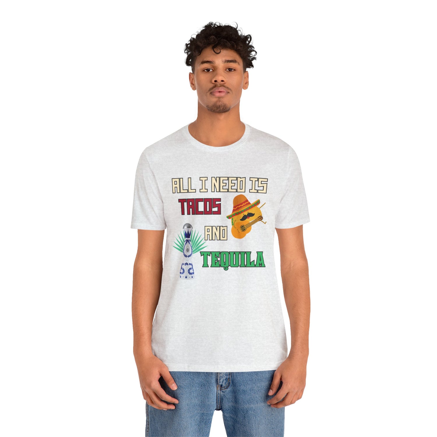 Tacos & Tequila - Unisex Jersey Short Sleeve Tee
