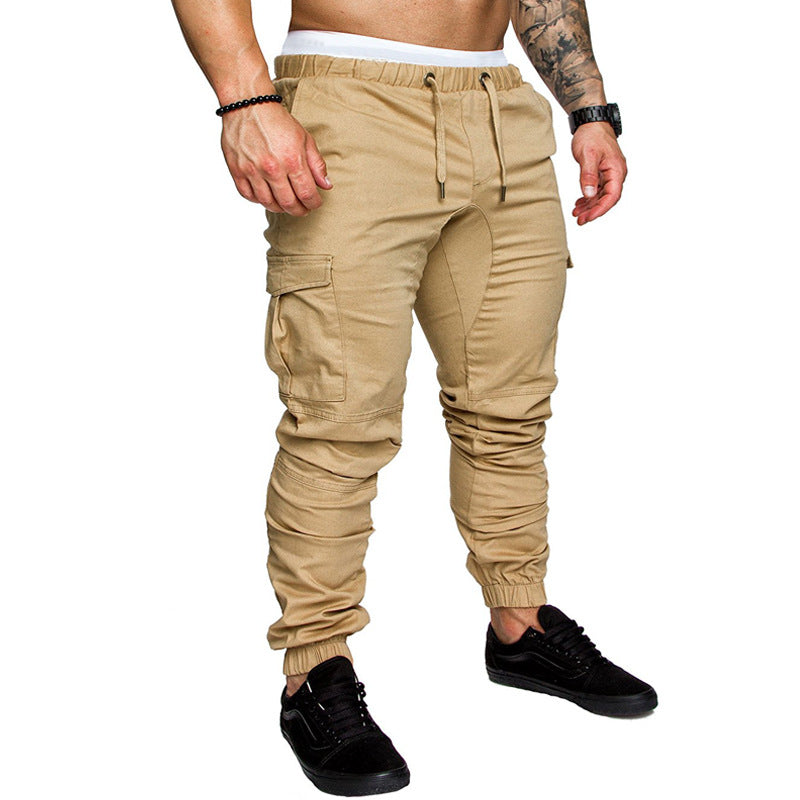 Casual pants, leg pants, male